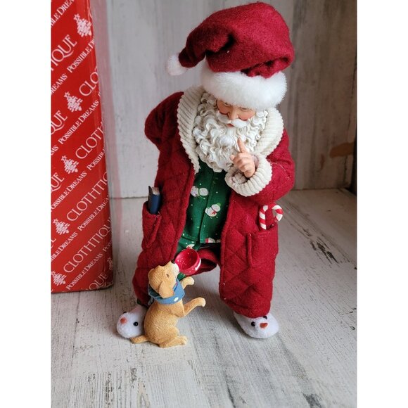 Clothtique Partners in crime possible dreams vintage xmas decor - Picture 1 of 7